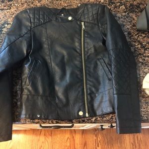 Children’s faux leather jacket